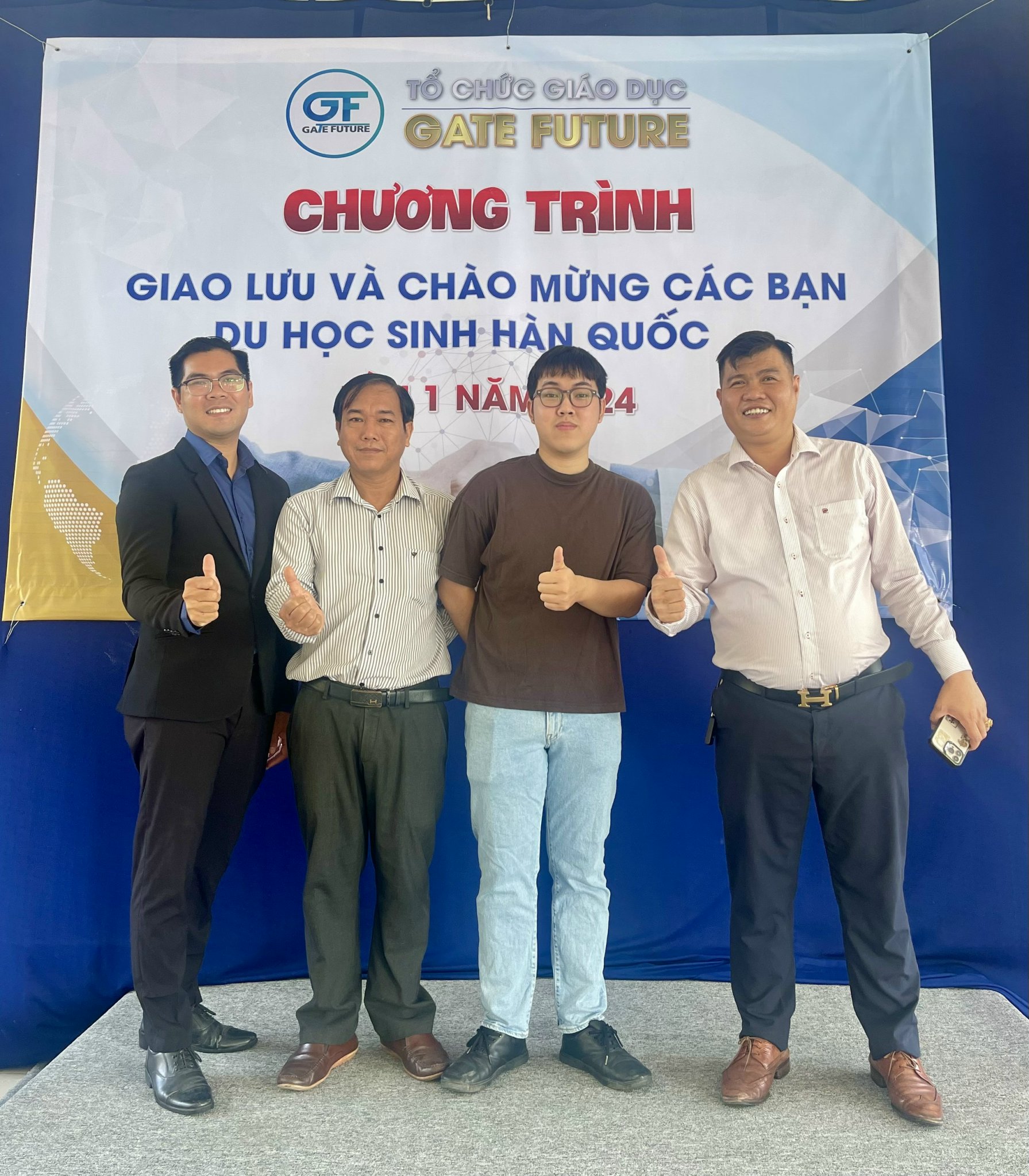 Giao luu 06 Học sinh và Gate Future tại chương trình du học tiếng Hàn Quốc