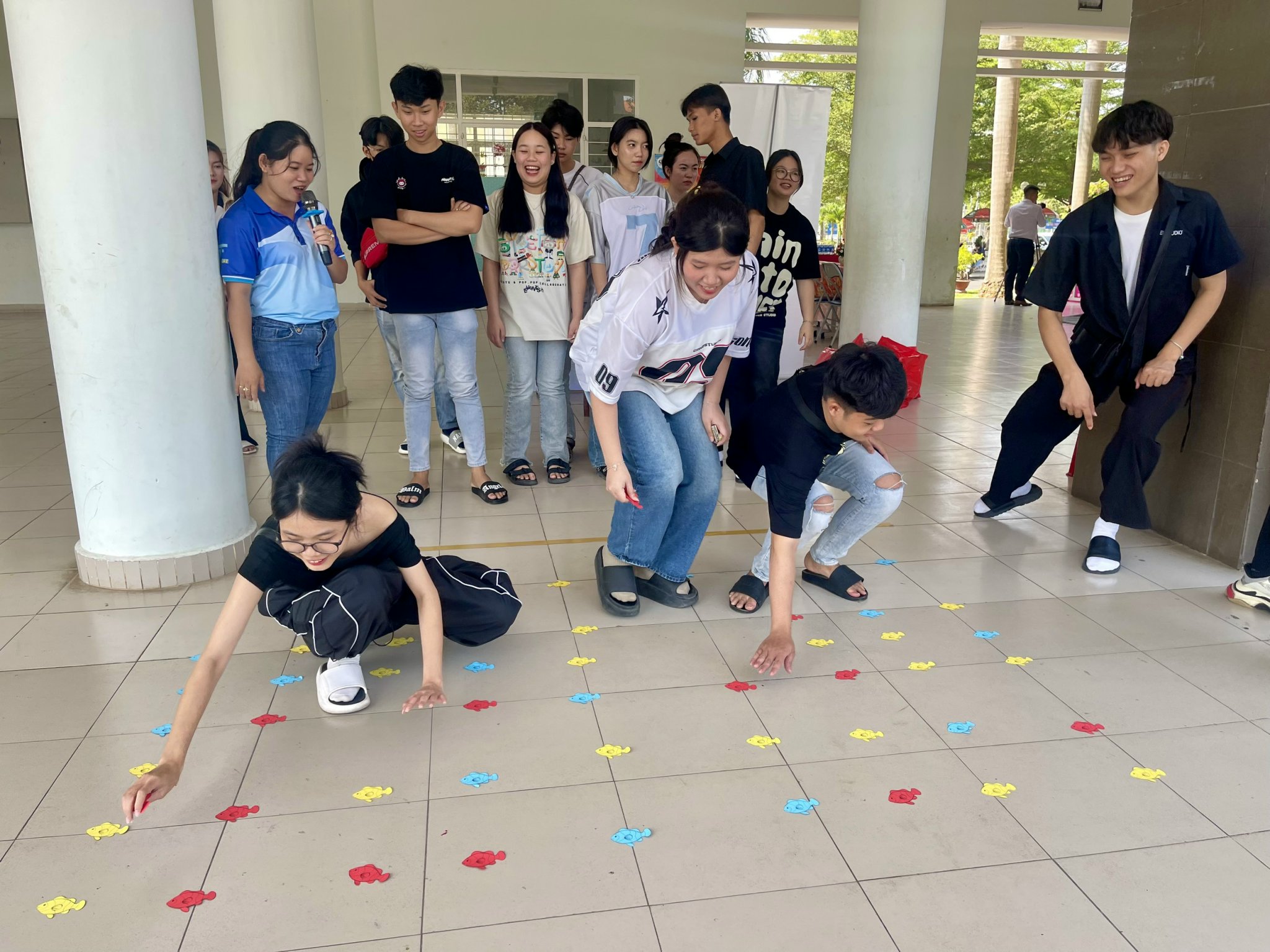 Giao luu 11 Học sinh tham gia hoạt động chuẩn bị du học Hàn Quốc cùng Gate Future