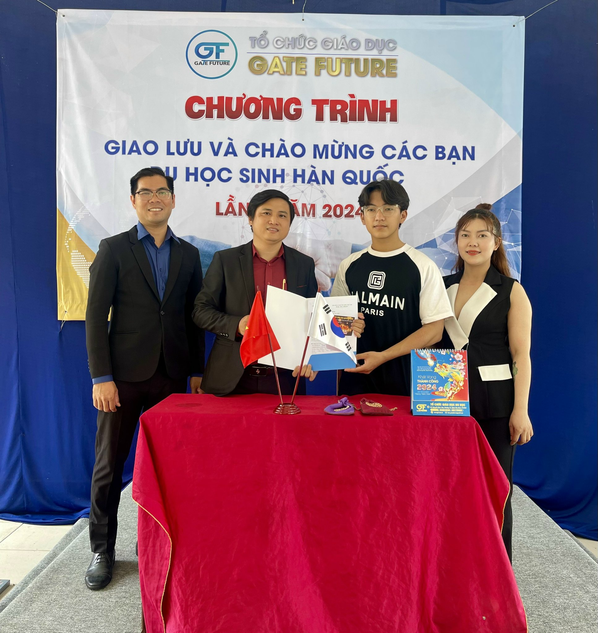 Giao luu Chương trình giao lưu chào mừng du học sinh Hàn Quốc của Gate Future