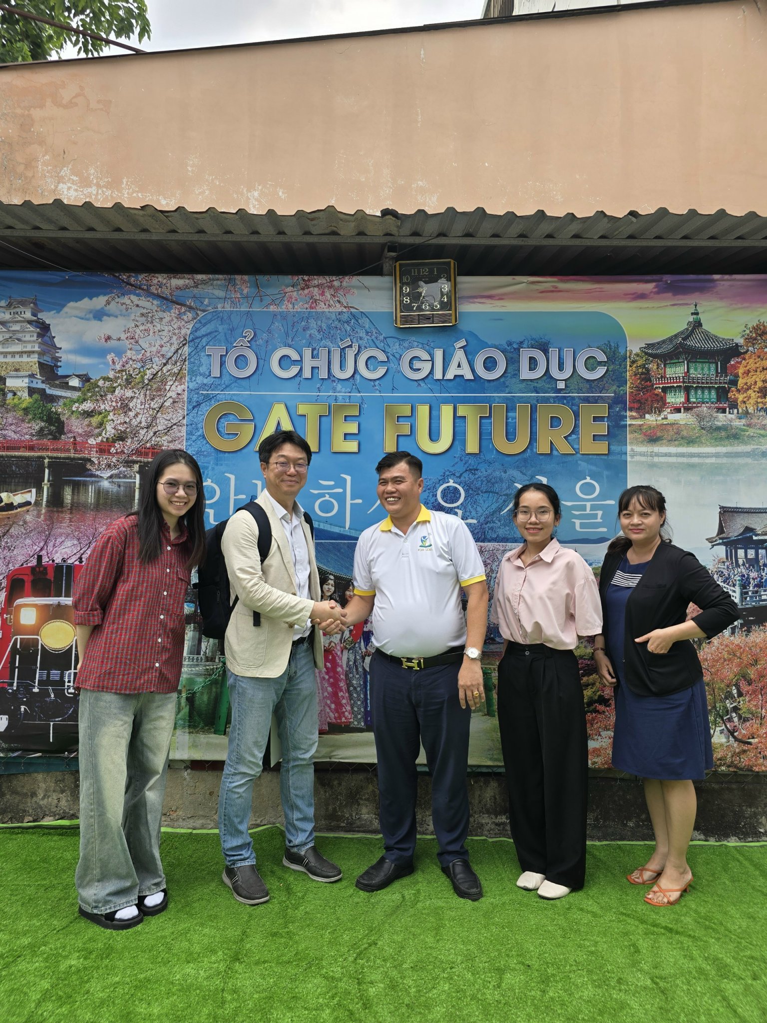 Dai hoc Cheongju 01 Đoàn Đại học Cheongju Hàn Quốc làm việc với Gate Future về tuyển sinh du học Hàn Quốc
