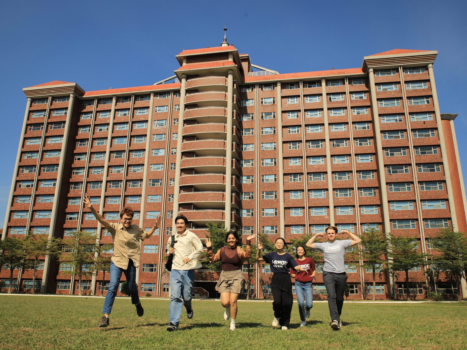Một góc khuôn viên Đại Học Nghĩa Thủ (I-Shou University)