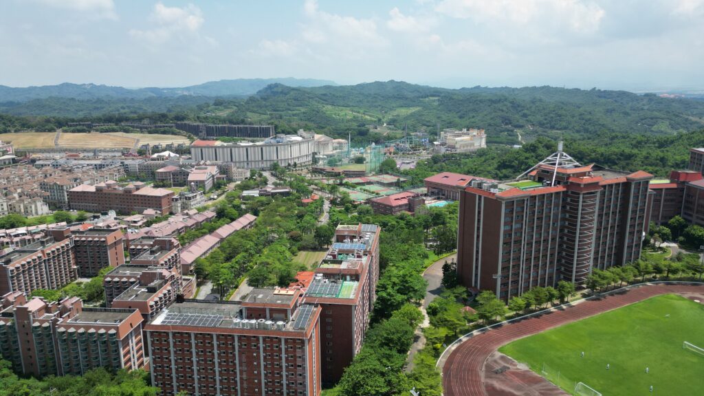 Toàn cảnh khuôn viên Đại Học Nghĩa Thủ (I-Shou University) – Đài Loan