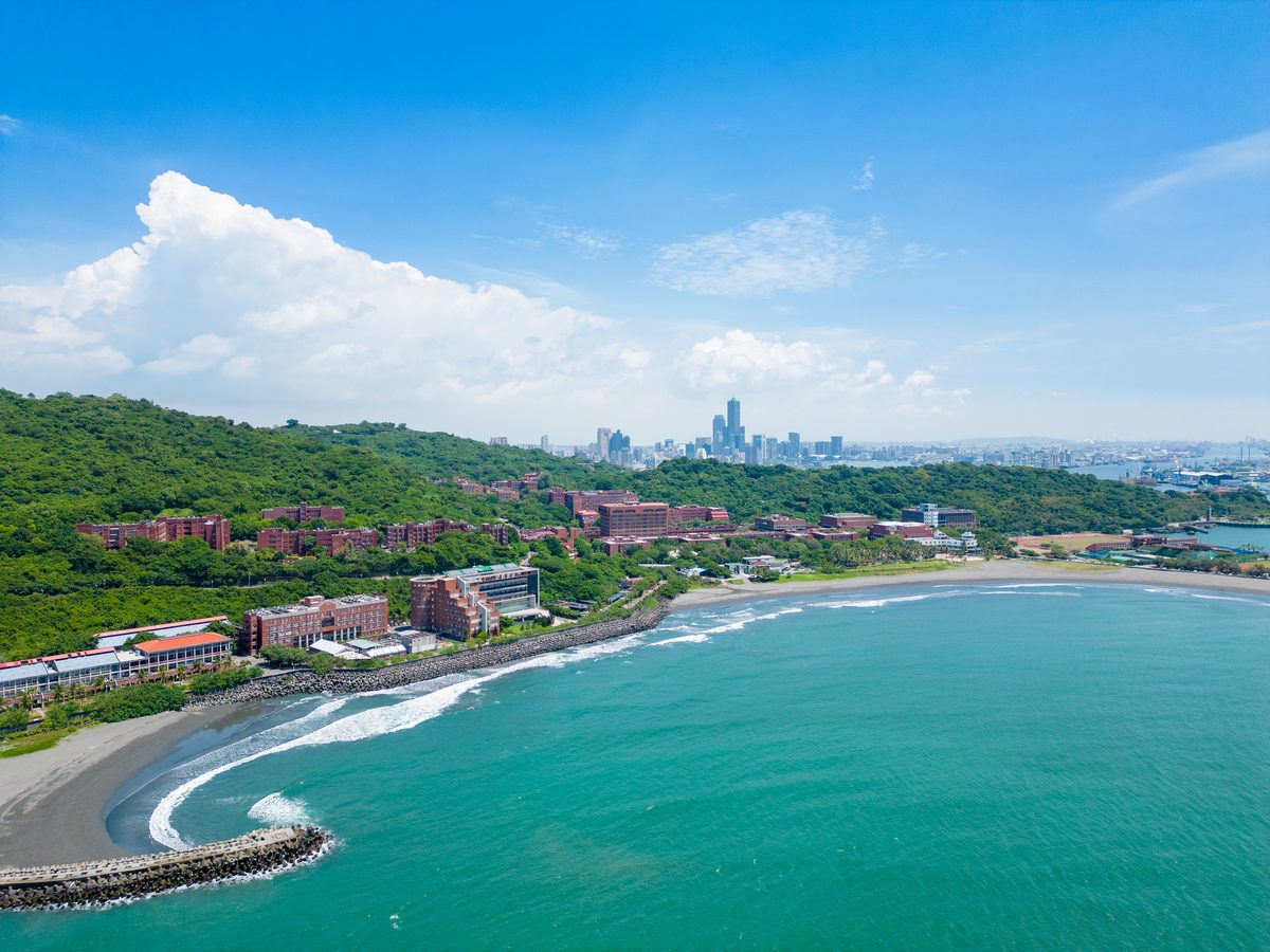 Khuôn viên xanh tại Đại học Quốc lập Tôn Trung Sơn (National Sun Yat-sen University, NSYSU) – Du học Đài Loan