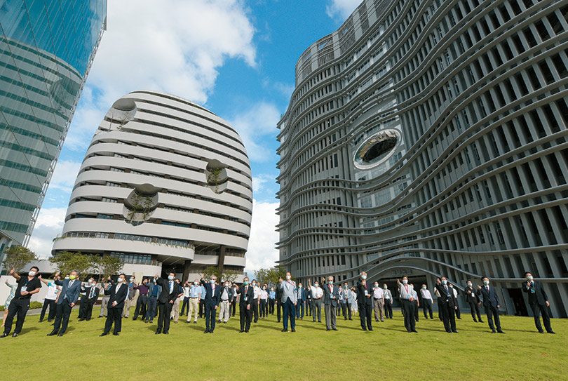 Khu giảng đường & văn phòng tại Đại Học Y Dược Trung Quốc (China Medical University)