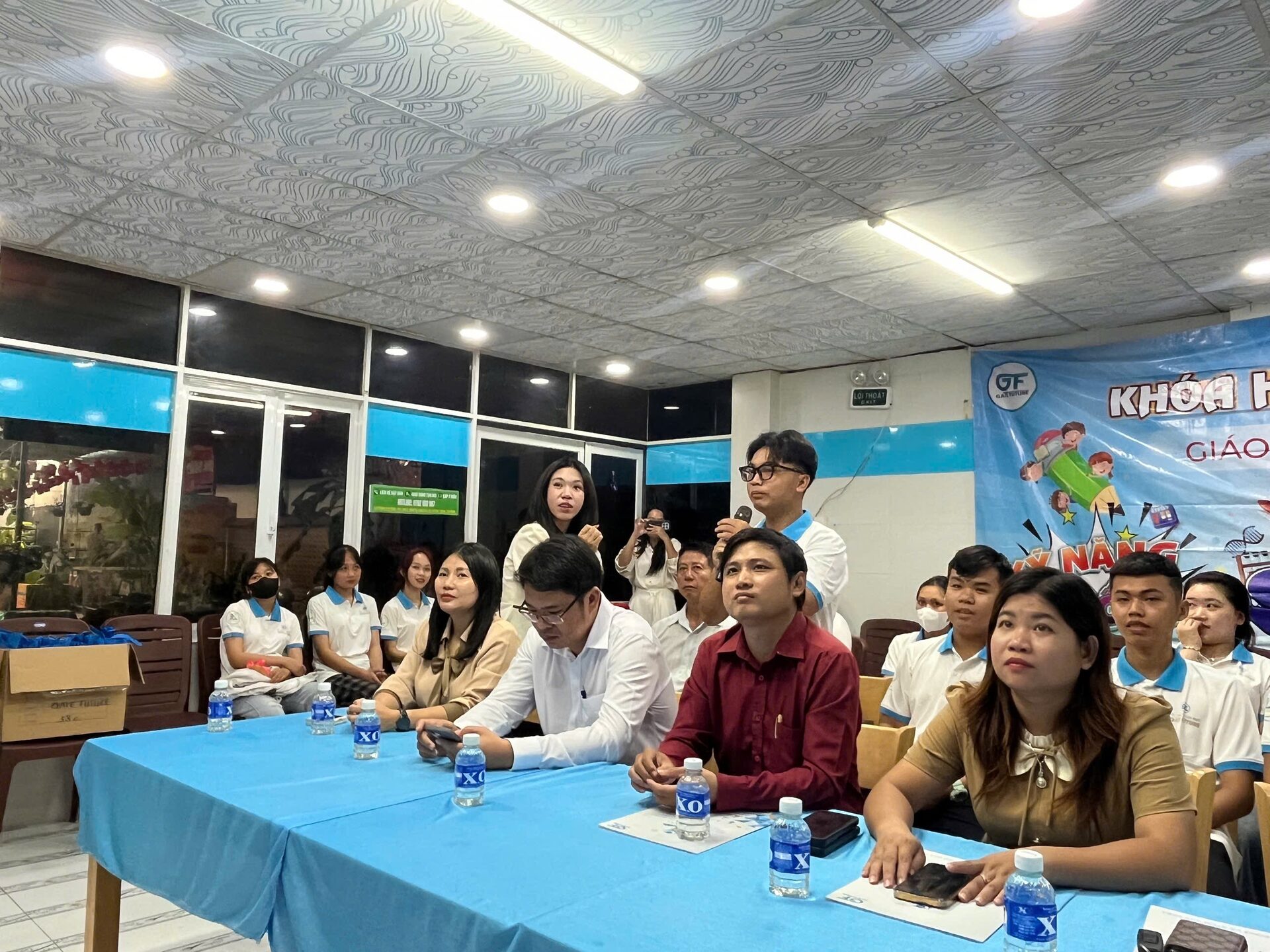 khai giang tieng han quoc 09 Cộng đồng học viên Gate Future du học Hàn Quốc diện trao đổi