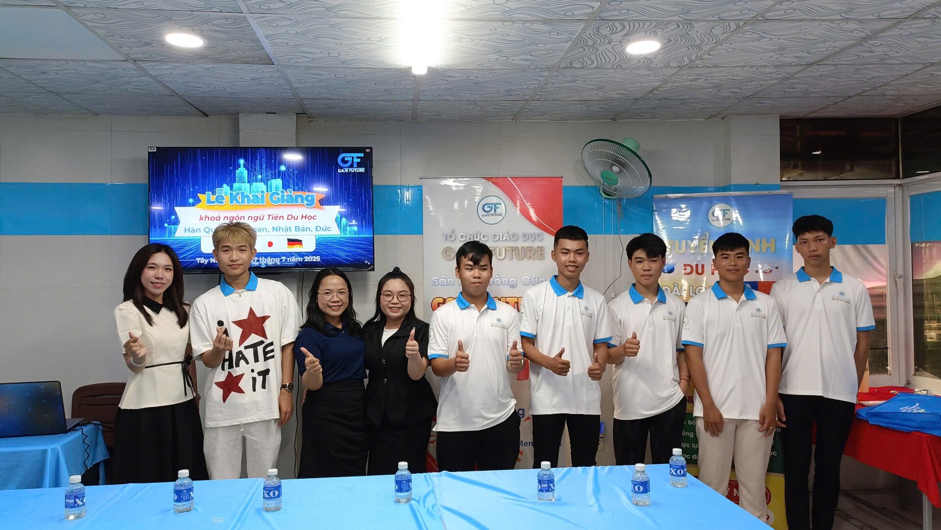 khai giang tieng han quoc 27 Học viên Gate Future trong chương trình tiếng Hàn chuẩn bị du học thạc sĩ