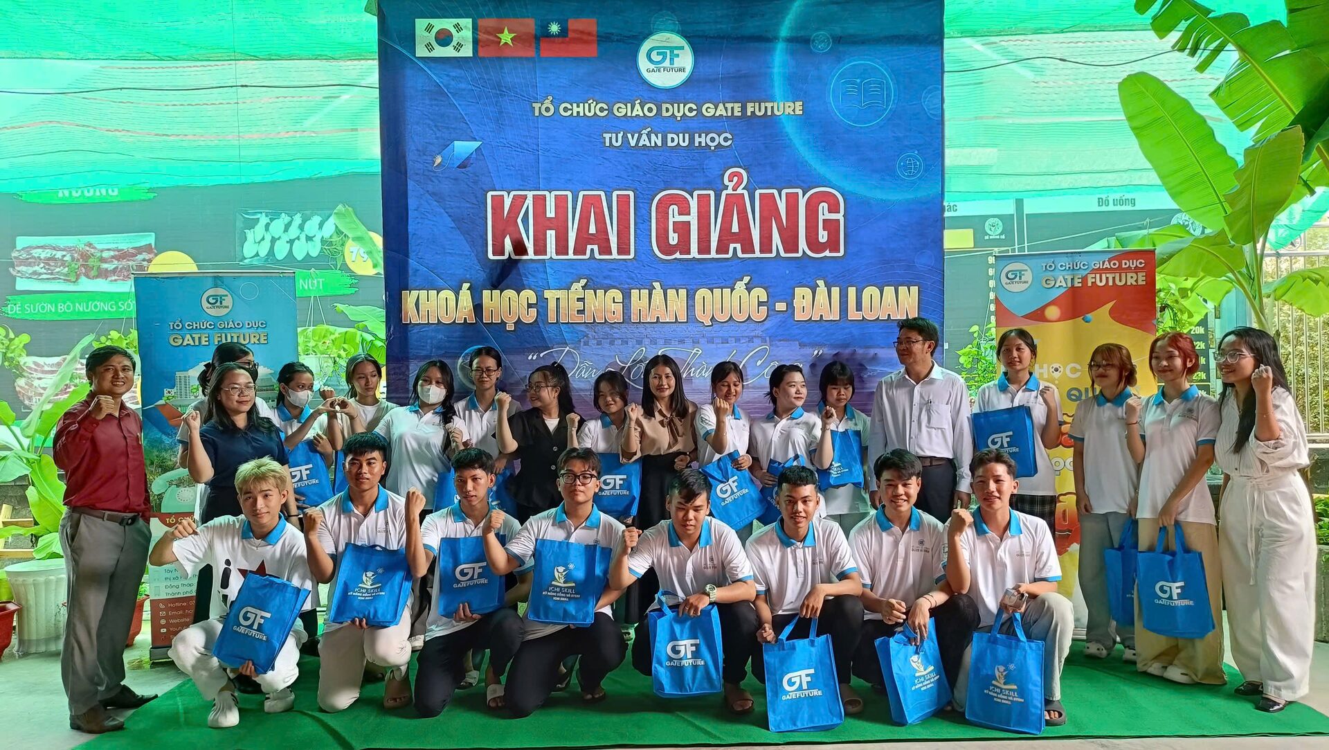 khai giang tieng han quoc 30 Học viên Gate Future du học cao đẳng Hàn Quốc