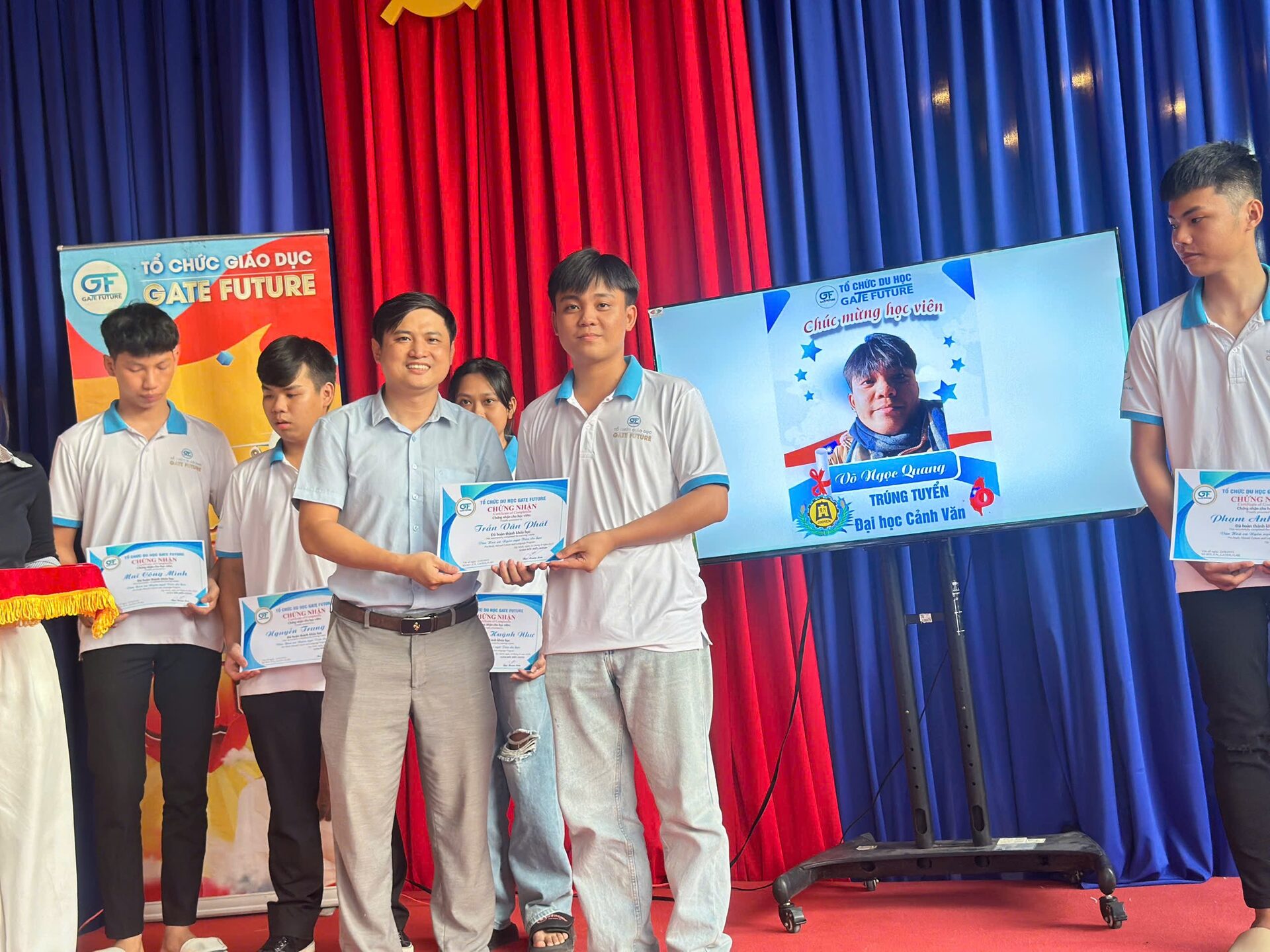 Lễ trao chứng nhận & tiễn học viên Gate Future du học Đài Loan