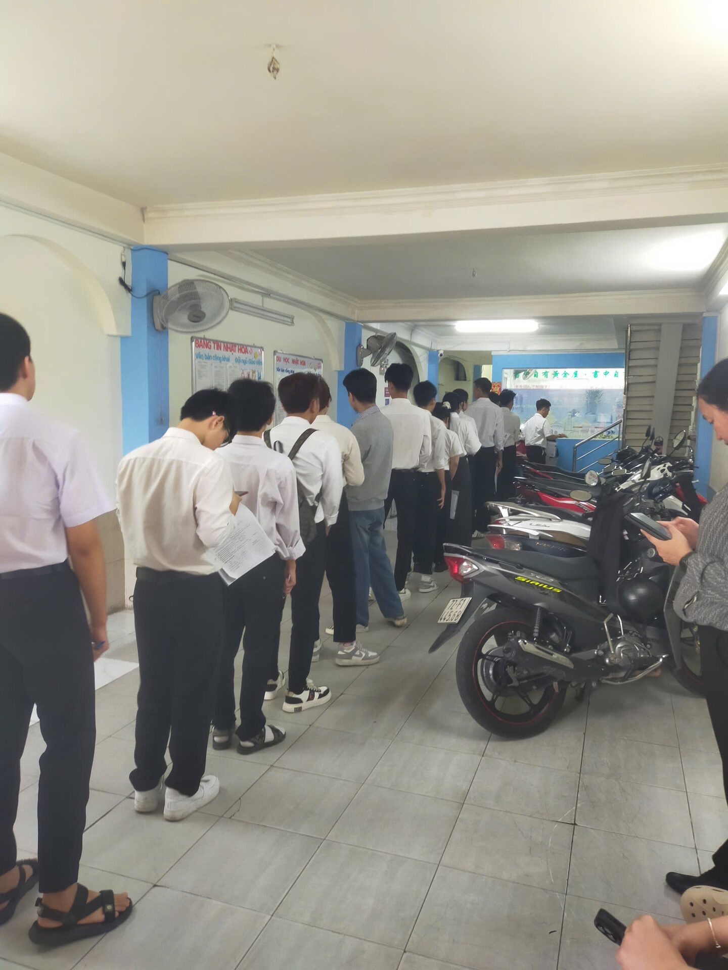 phong van truong 03 Học viên Gate Future tham gia phỏng vấn trường tại Đài Loan