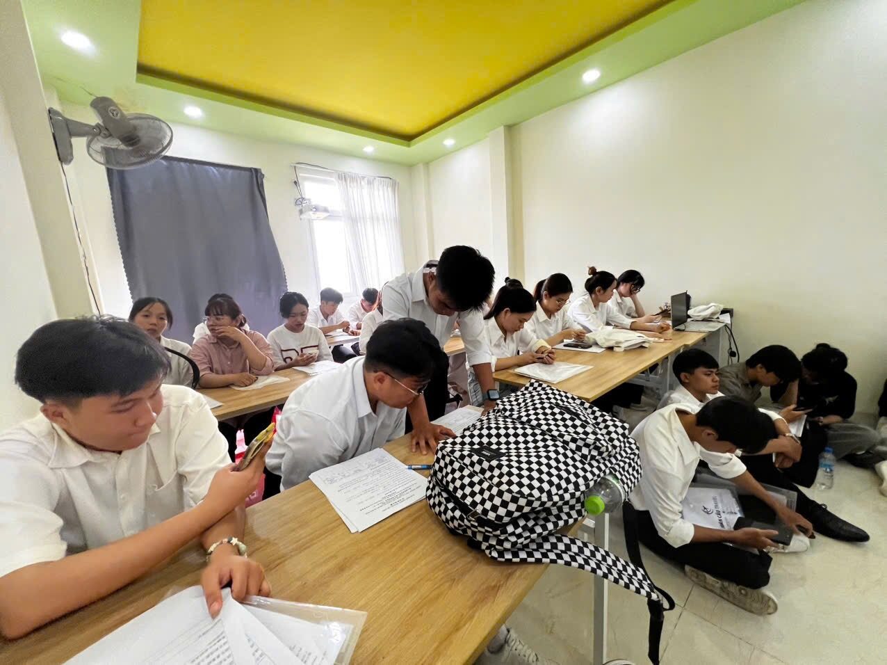 Học viên Gate Future tại buổi phỏng vấn chọn trường ở Đài Loan