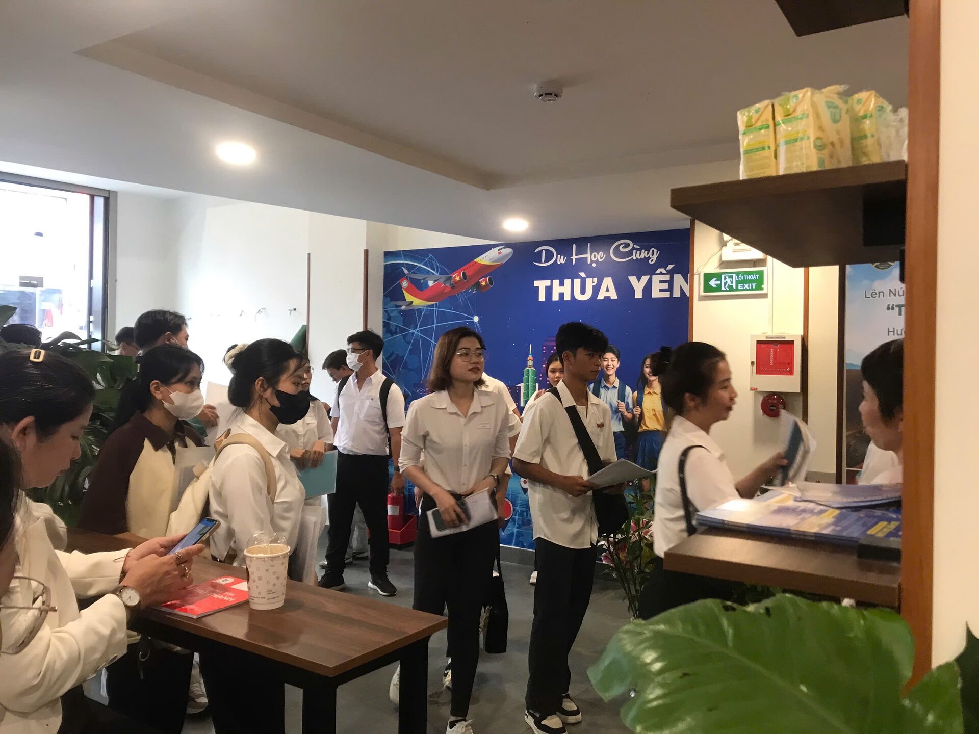 Học viên Gate Future phỏng vấn vào trường đại học ở Đài Loan