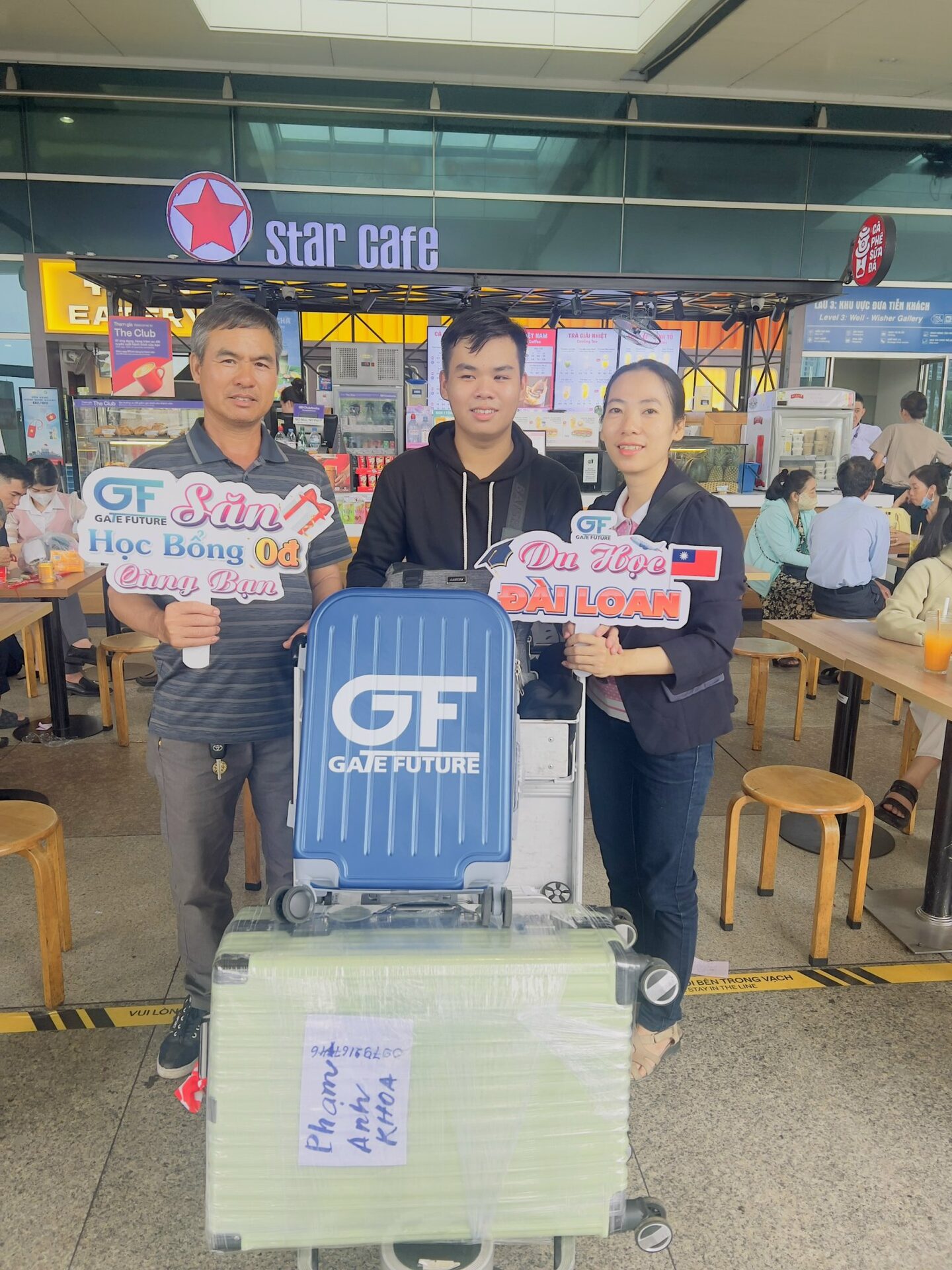 Học viên Gate Future lên đường du học Đài Loan