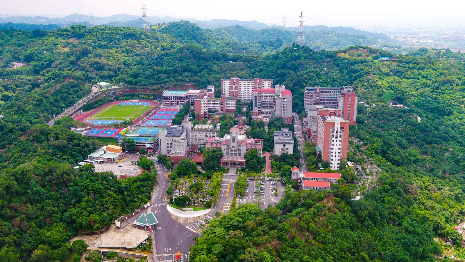 Toàn cảnh khuôn viên Trường Đại học Khoa học và Công nghệ Triều Dương hàng đầu – Đài Loan