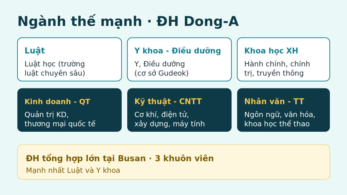 dong a 2 Cac nganh dao tao noi bat Đại học Dong-A - Gate Future