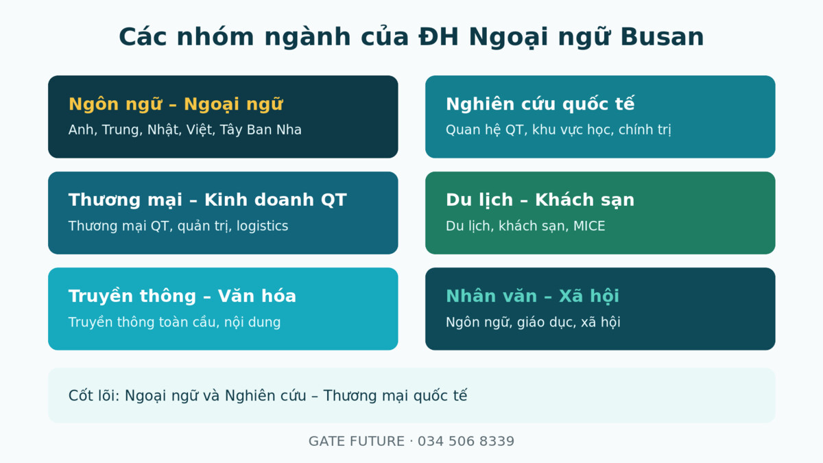 gf bufs Cac nganh dao tao noi bat Dai hoc Ngoai ngu Busan - ngoai ngu quoc te thuong mai - Gate Future