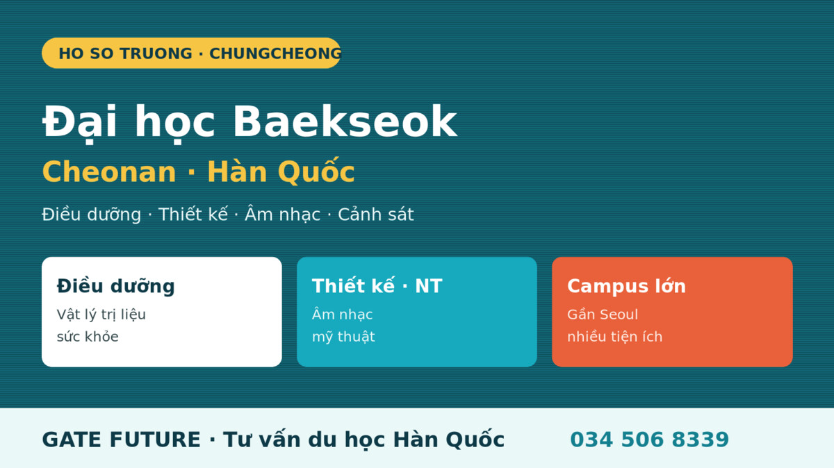 gf dai hoc baekseok Đại học Baekseok 백석대학교 tại Cheonan Chungnam Hàn Quốc