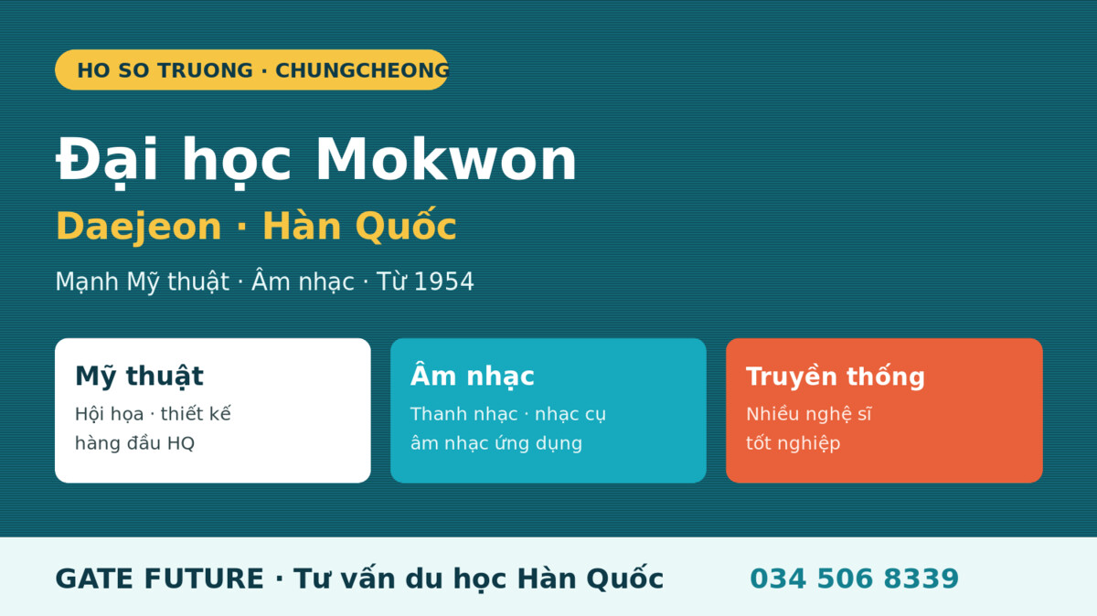 gf dai hoc mokwon Đại học Mokwon 목원대학교 tại Daejeon Chungcheong Hàn Quốc