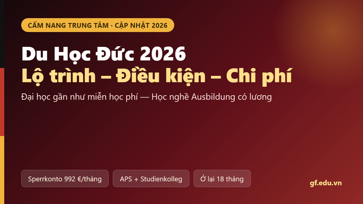 gf du hoc duc 01 hero Du học Đức 2026 — hai con đường đại học miễn học phí và du học nghề Ausbildung có lương