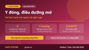 Ngành y và ngành điều dưỡng tại Phần Lan khác nhau về ngôn ngữ giảng dạy