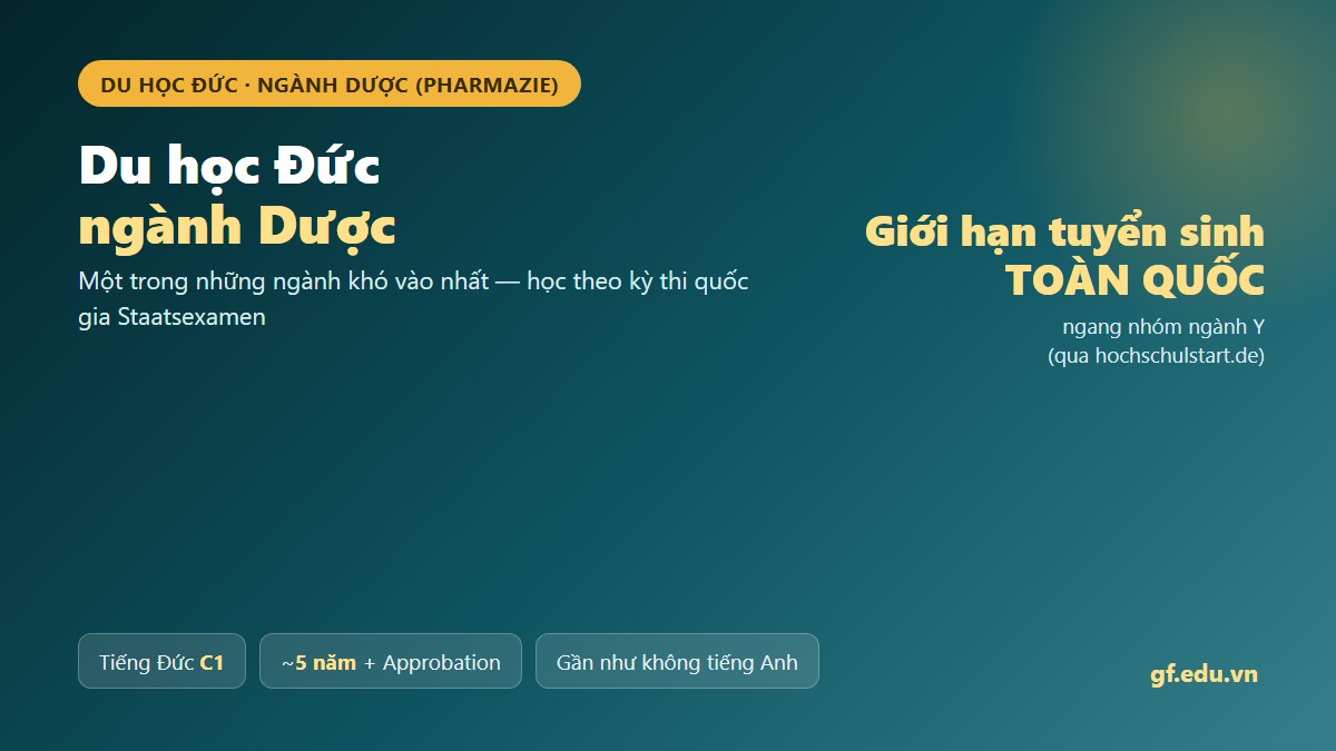 gf duoc 01 hero Du học Đức ngành Dược Pharmazie, học theo Staatsexamen, bị giới hạn tuyển sinh toàn quốc như ngành Y, cần tiếng Đức C1