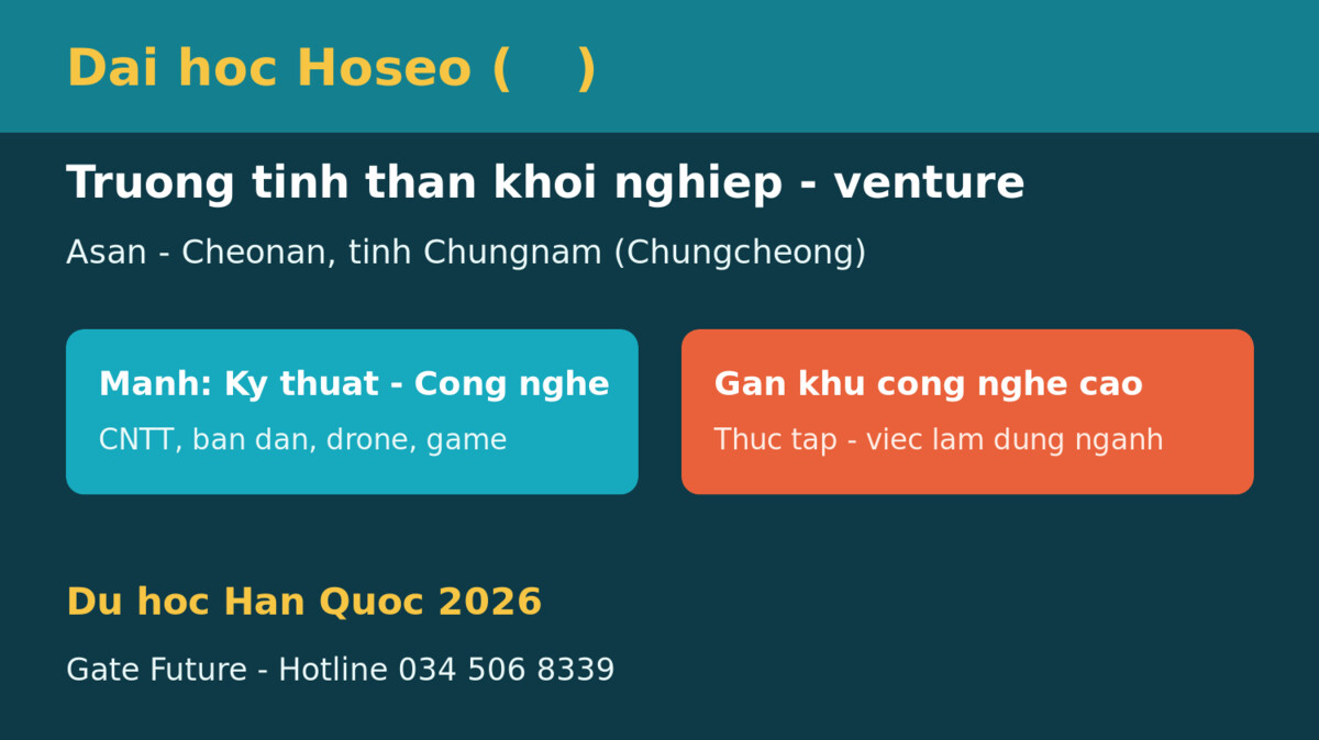 gf hoseo x1 2 Đại học Hoseo 호서대학교 tại Asan Cheonan Chungnam Hàn Quốc