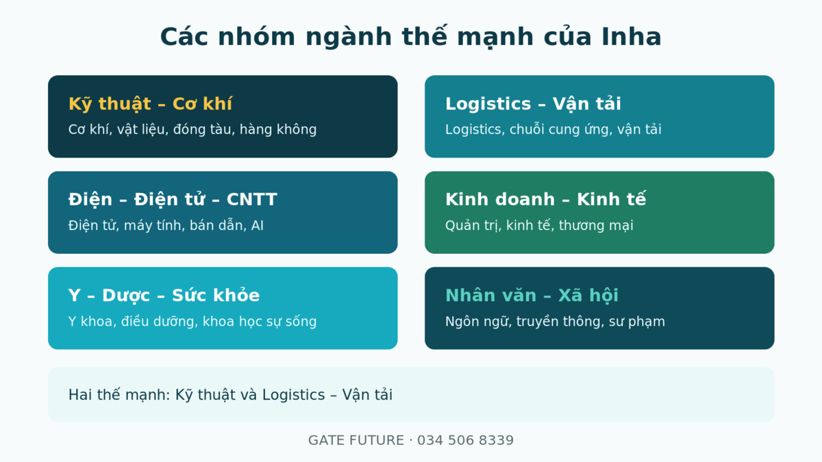 gf inha Cac nganh dao tao noi bat Dai hoc Inha - ky thuat logistics hang khong - Gate Future