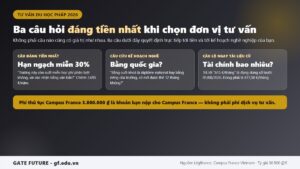 Ba câu hỏi đáng tiền nhất khi chọn đơn vị tư vấn du học Pháp năm 2026