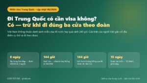 Đi Trung Quốc có cần visa không với ba cửa miễn theo đoàn