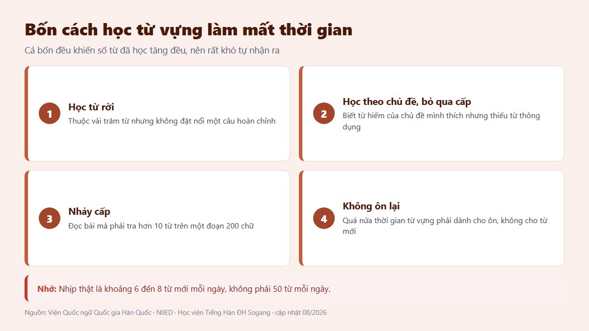 gf tu vung tieng han 03 bon loi tu vung Bốn cách học từ vựng tiếng Hàn làm mất thời gian và dấu hiệu nhận ra
