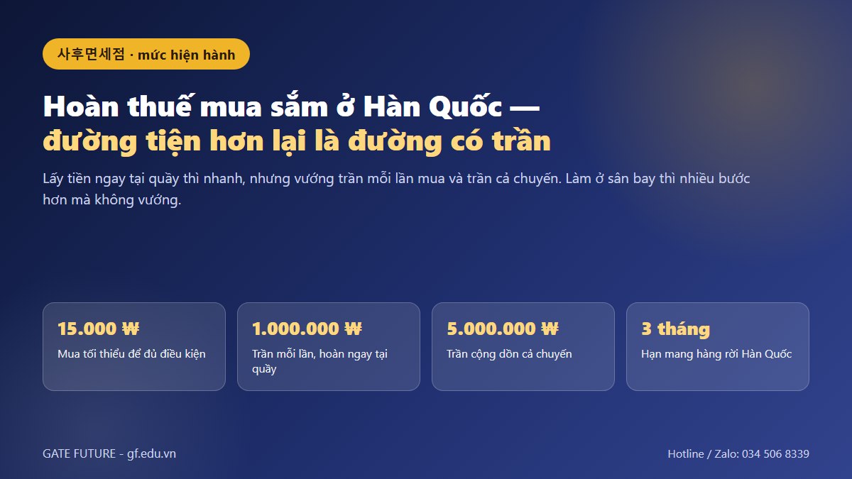 gf hoan thue han quoc 01 hero Đồ hoạ hoàn thuế mua sắm Hàn Quốc: mua từ 15.000 ₩, trần hoàn ngay 1 triệu và 5 triệu ₩
