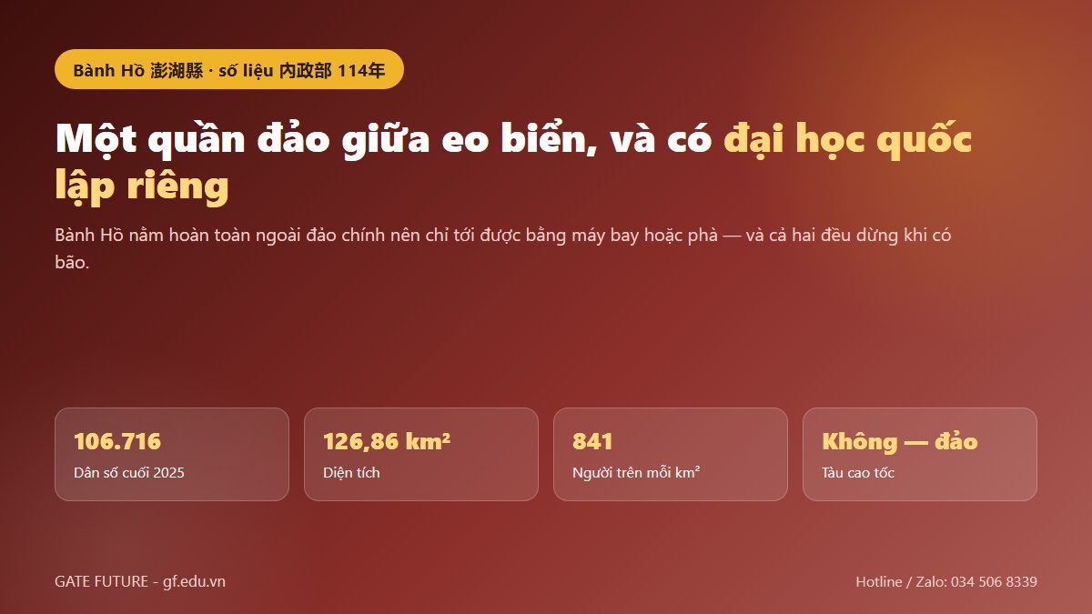 gf huyen banh ho 01 hero Huyện đảo Bành Hồ nằm giữa eo biển Đài Loan